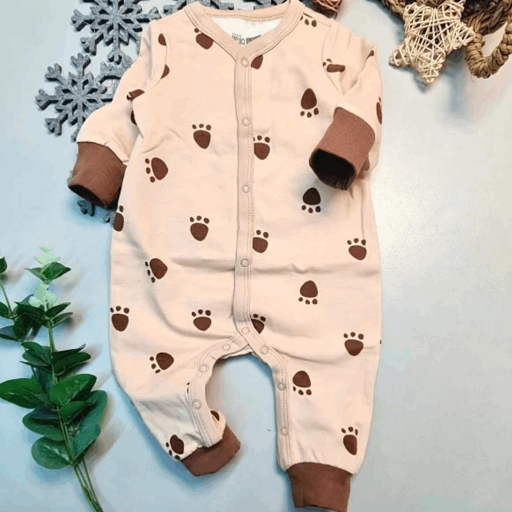WINTER Jumpsuit fleece-lined warm