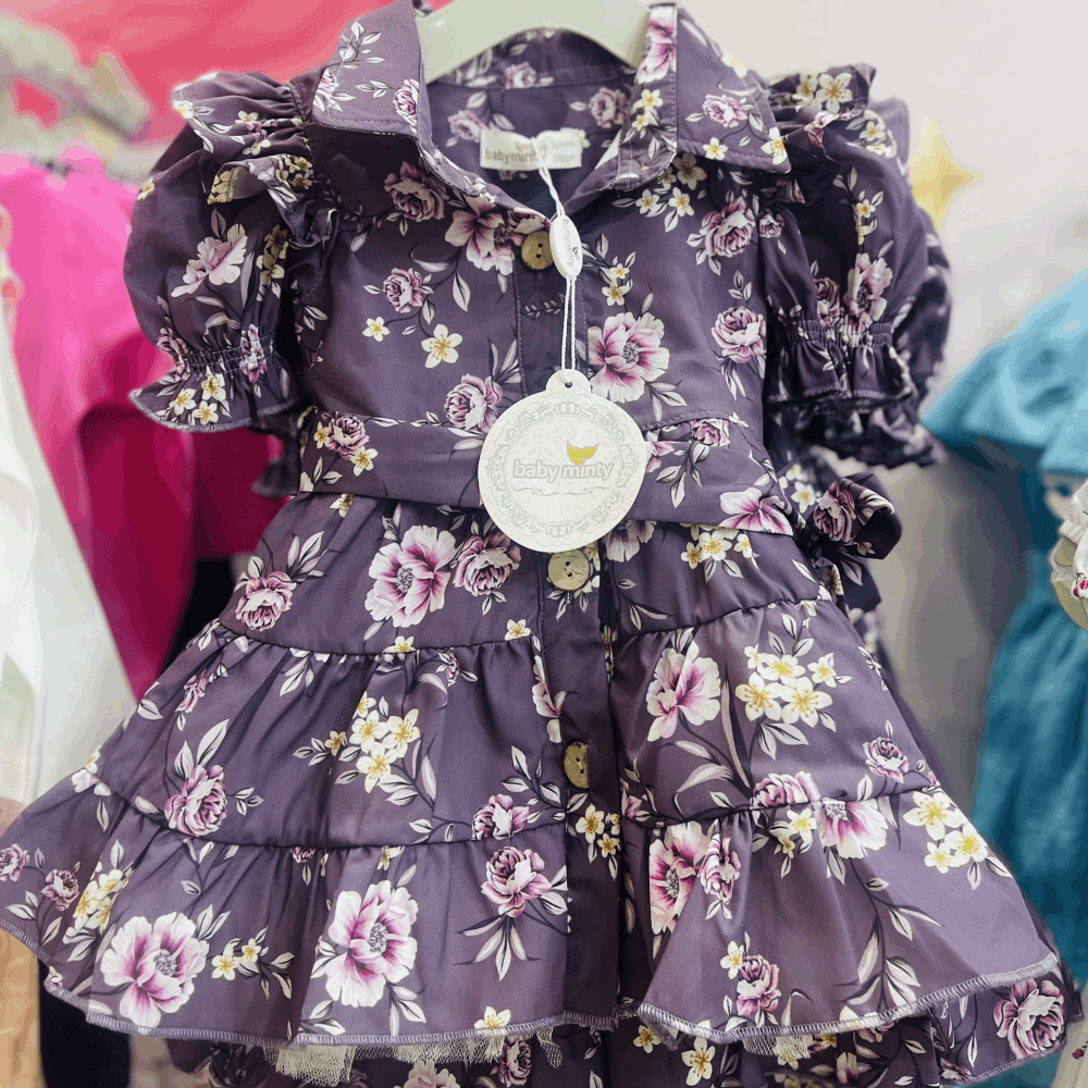 CLOTHING Girls Violet summer dress