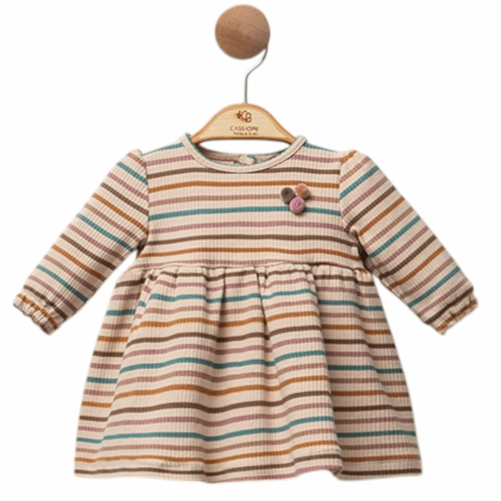 CLOTHING Girls Soft striped dress