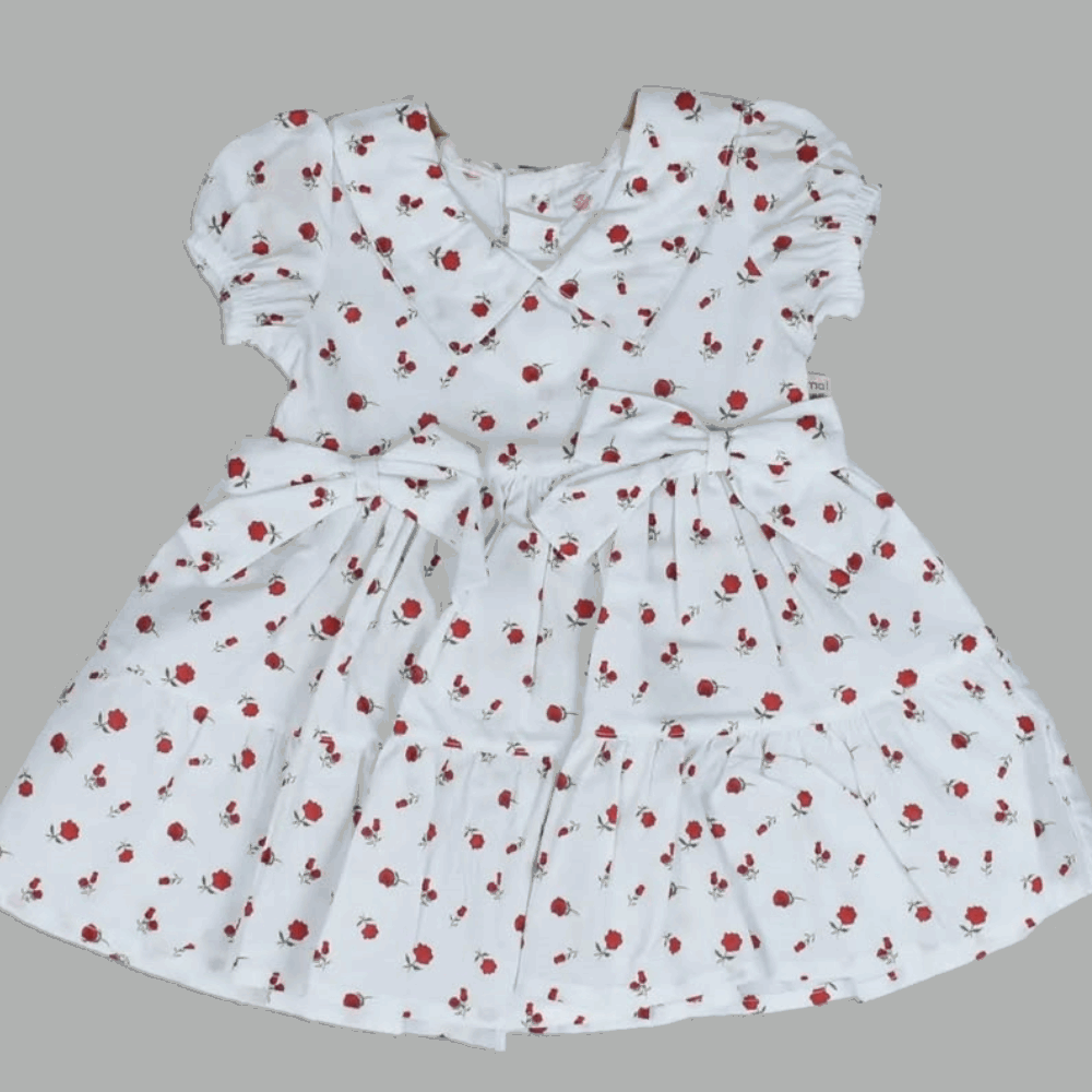 DRESS White summer dress