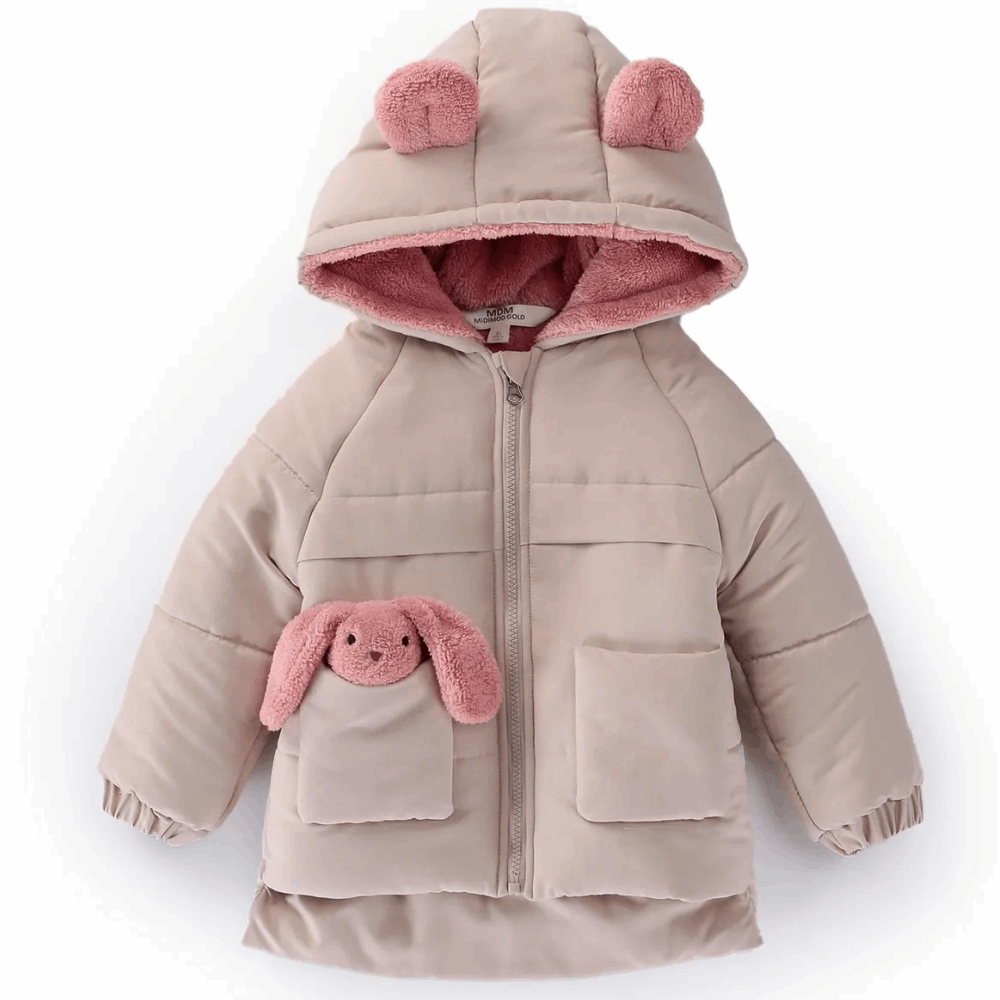 CLOTHING Girls Winter fur warm jacket