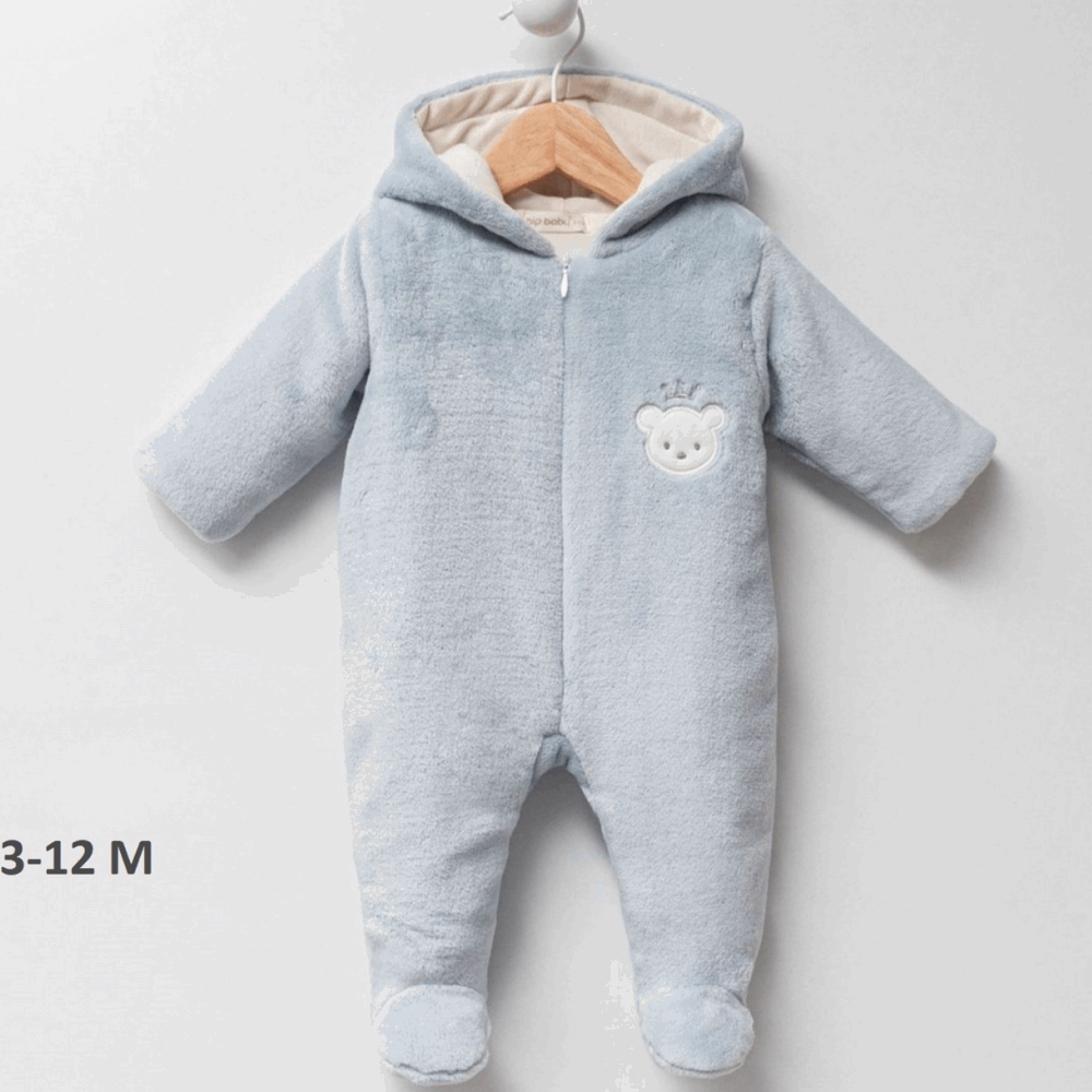 WINTER Warm blue jumpsuit