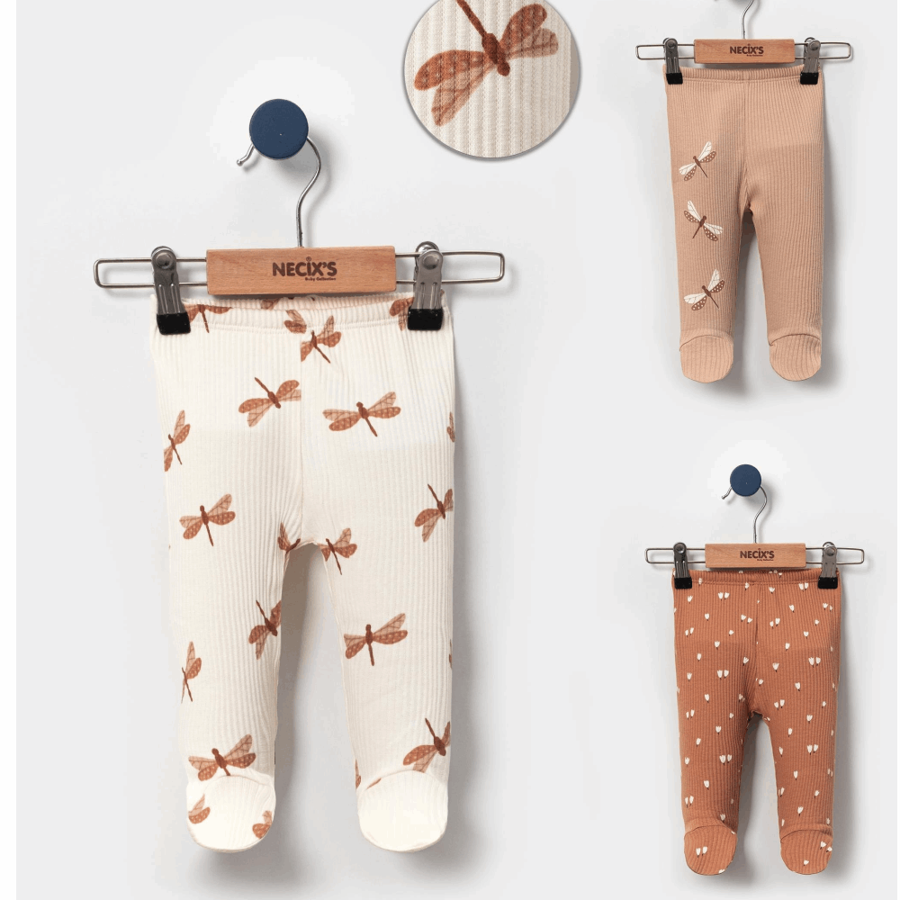 NEWBORN Double set sweatpants with socks