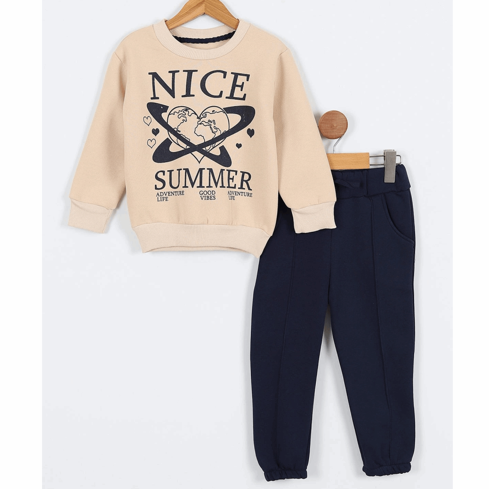 CLOTHING Boys Double fleece suit