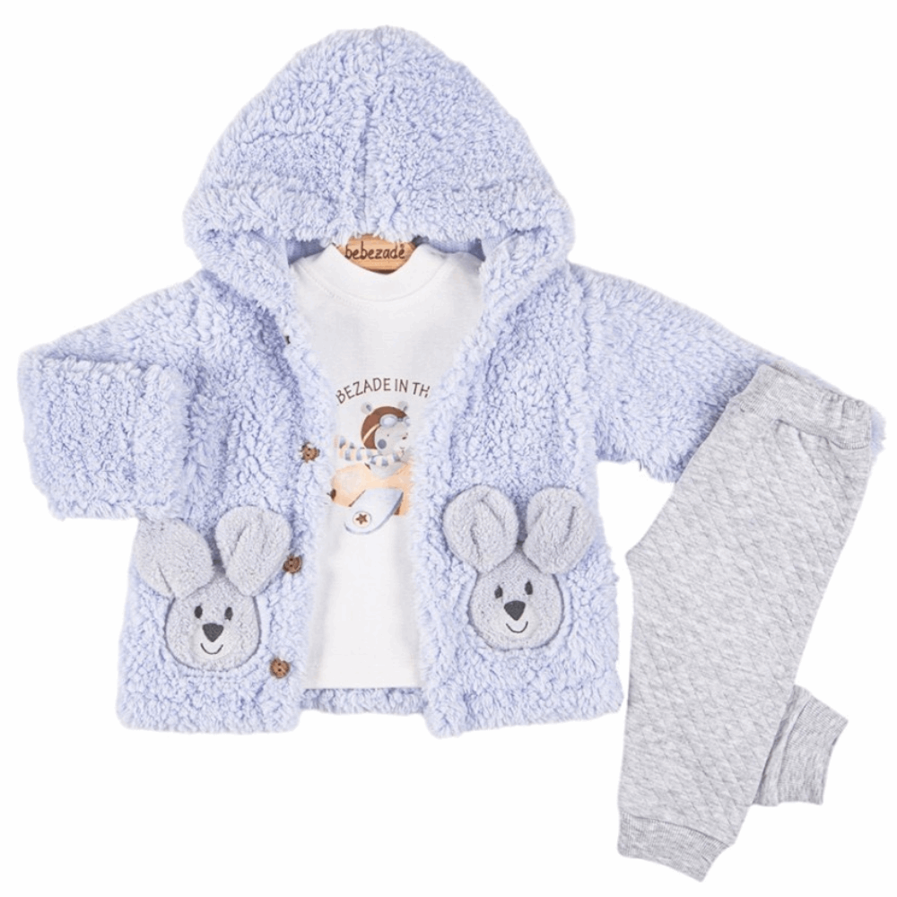 HOMEWEAR Triple set Soft jacket &amp; Pants &amp; Sweatshirt