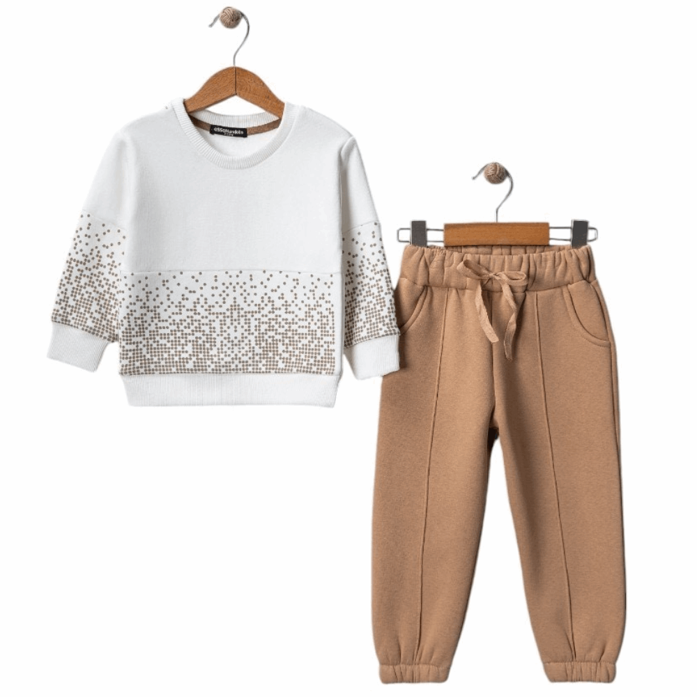 OUTWEAR Double fleece set Beige