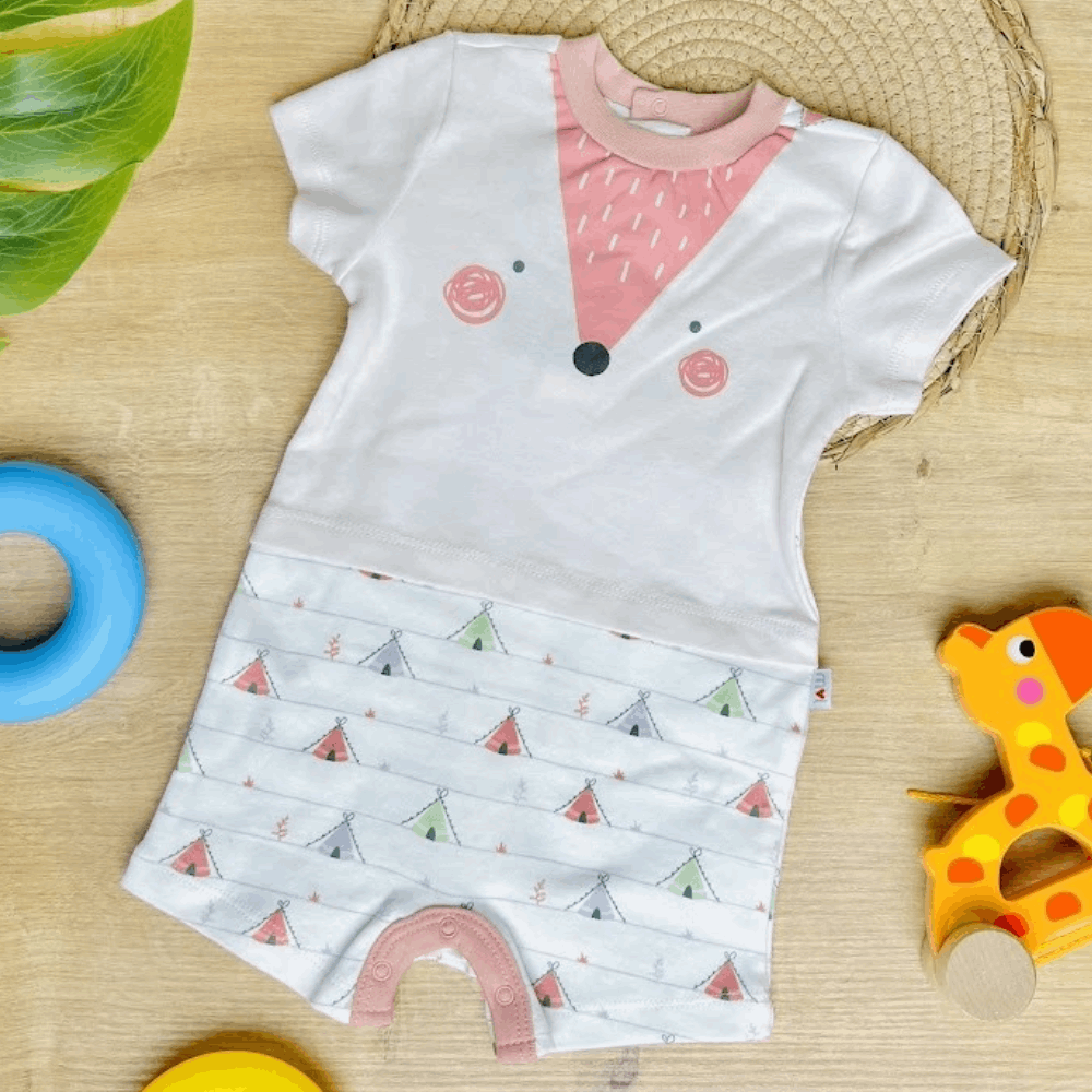 CLOTHING Girls Jumpsuit Motherlove Beige