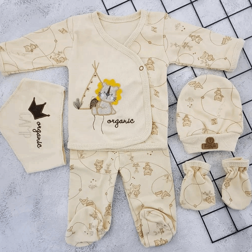 HOSPITAL SET Newborn hospital set 5in1 - organic