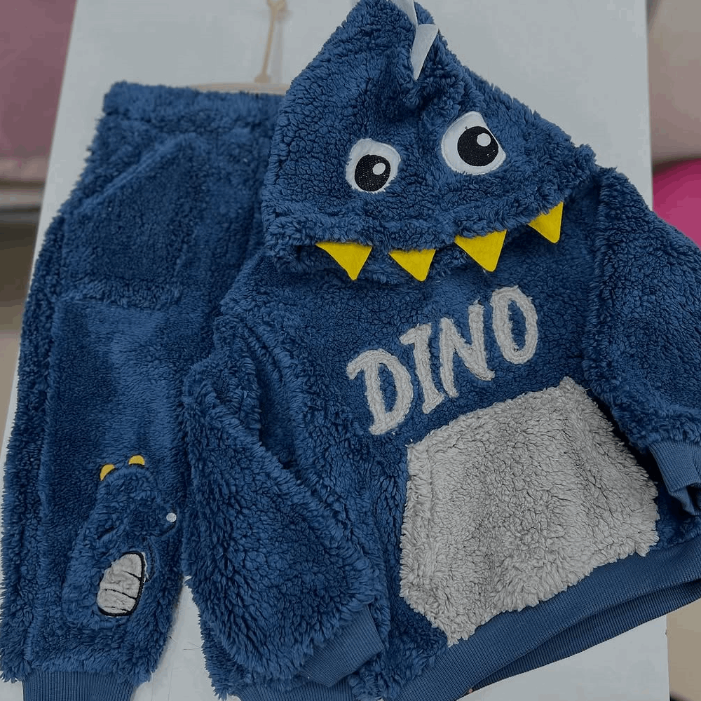 CLOTHING Boys Soft warm double suit