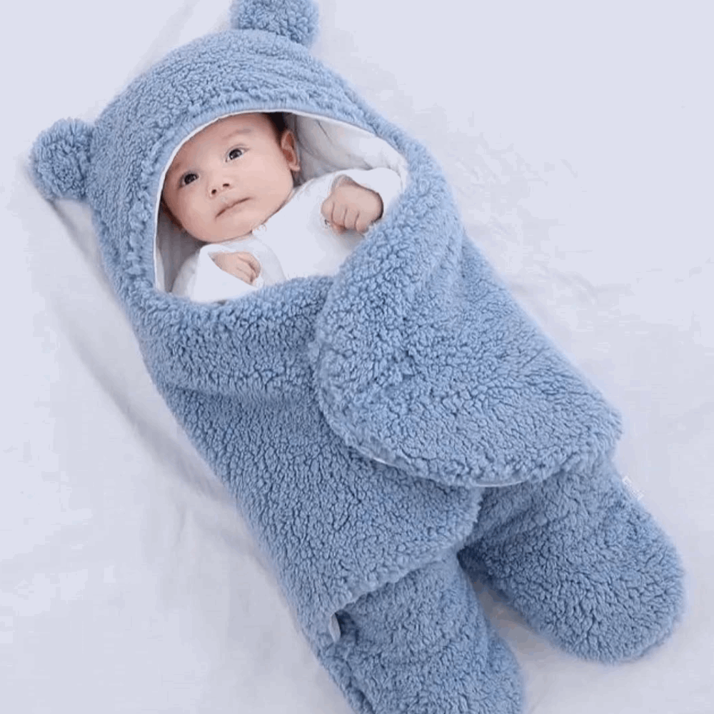 WINTER Envelope for newborn blue
