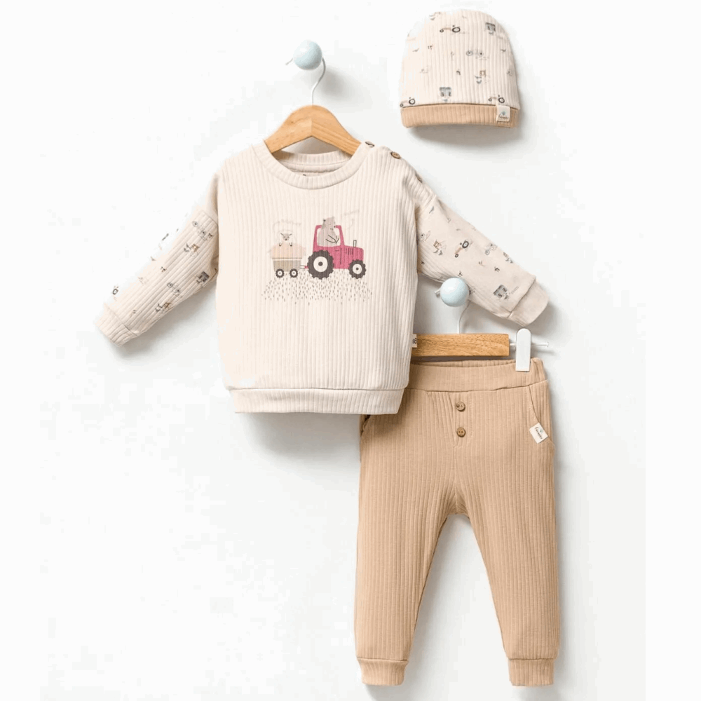 HOMEWEAR Triple set Sweatshirt + pants + cap