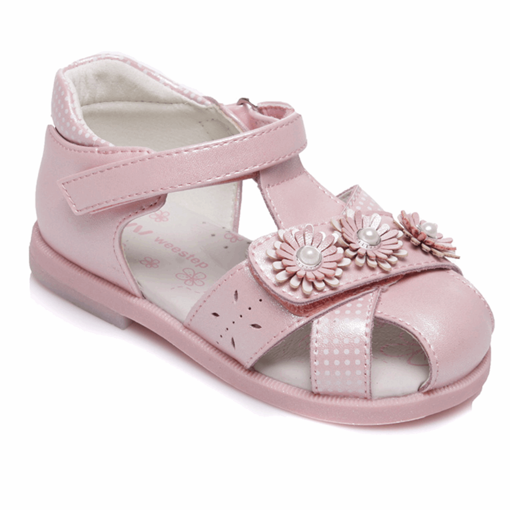 SANDALS &amp; Summer Footwear WEESTEP Leather Sandals Orthopedic Pink
