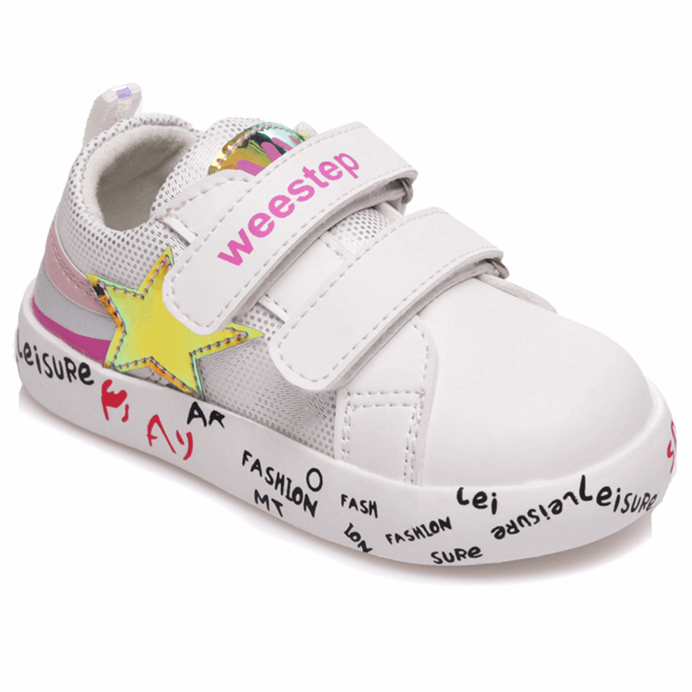 SNEAKERS WEESTEP Leather Sneakers White Orthopedic