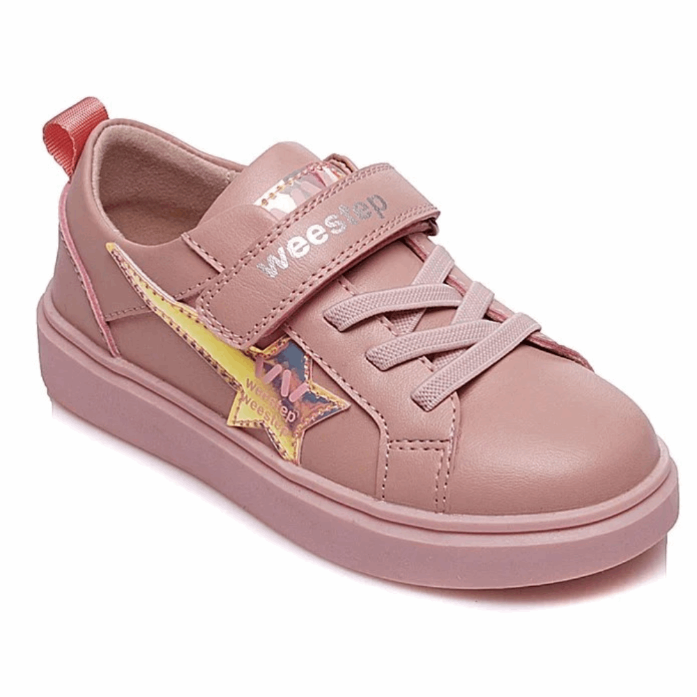 SNEAKERS WEESTEP Leather Sneakers Orthopedic Pink