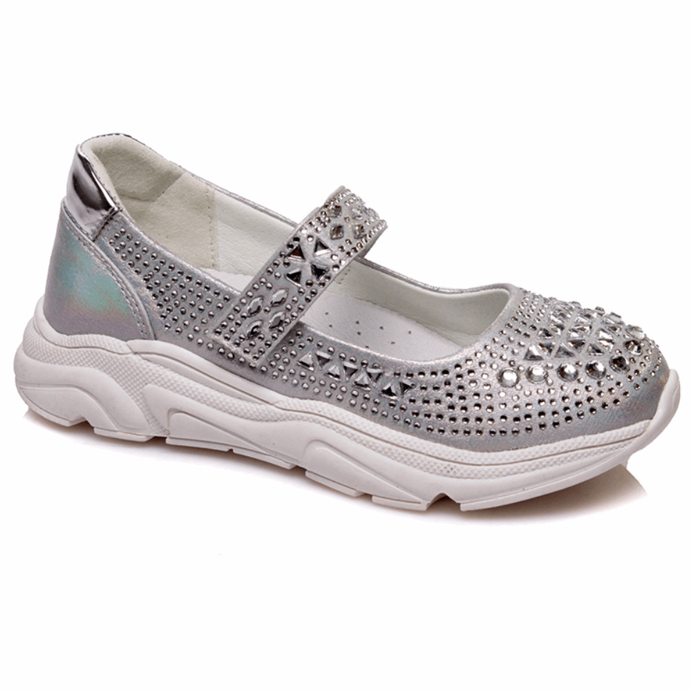 FOOTWEAR Girls WEESTEP Sport Shoes With Rhinestones Orthopedic / Sizes 27-32