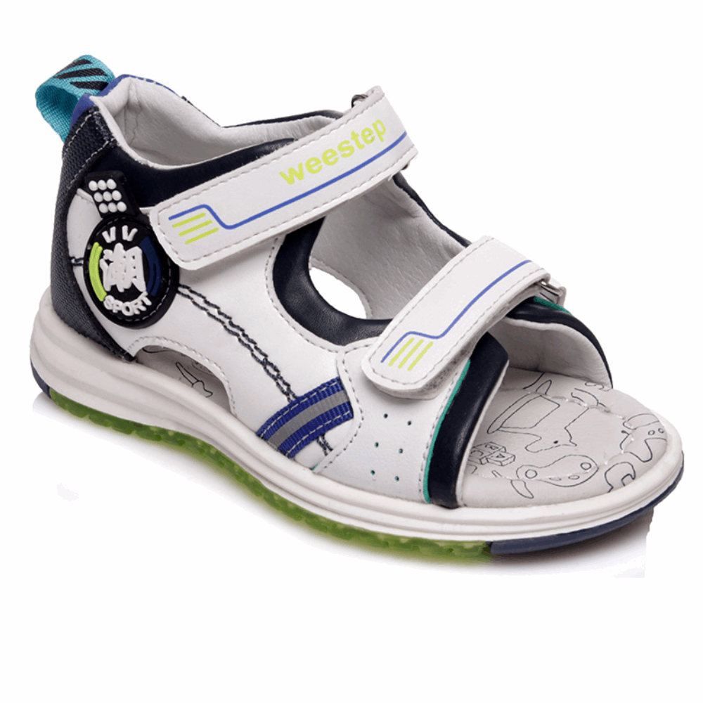 FOOTWEAR Boys WEESTEP Sandals Orthopedic White / Sizes 22-26