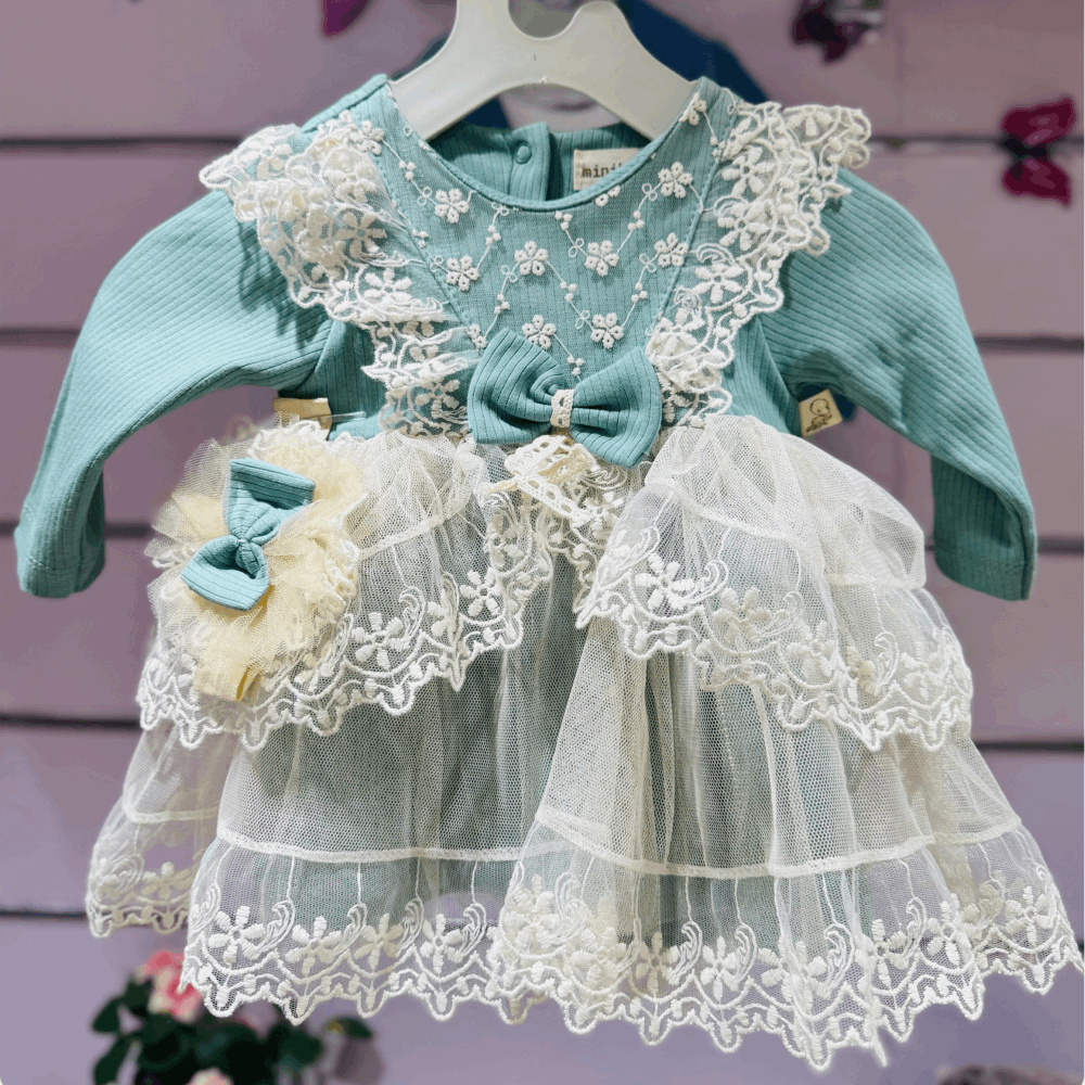 EVERY DAY Baby Girl Dress With Ruffles