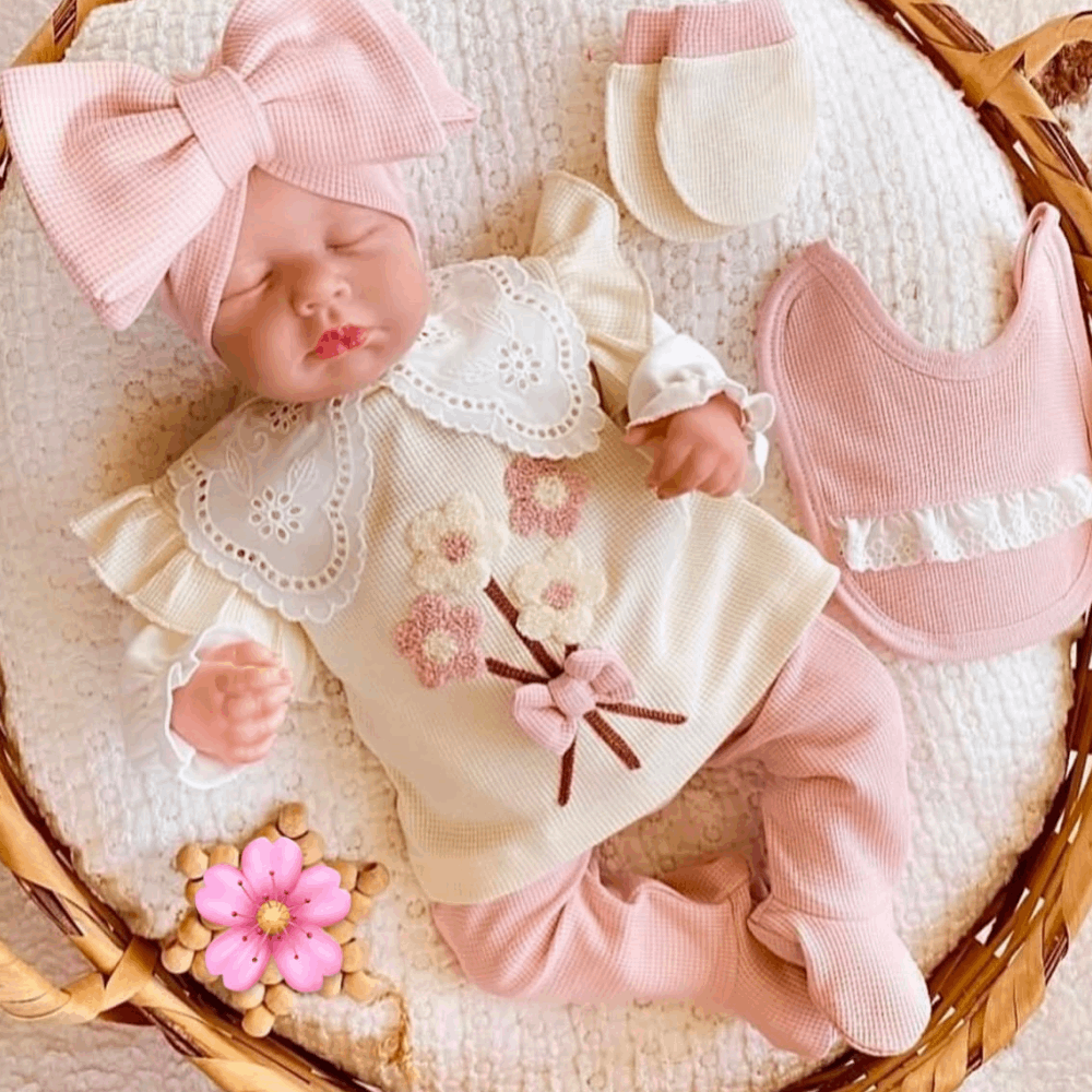 NEWBORN Girls SET 5in1 for Baby Girl