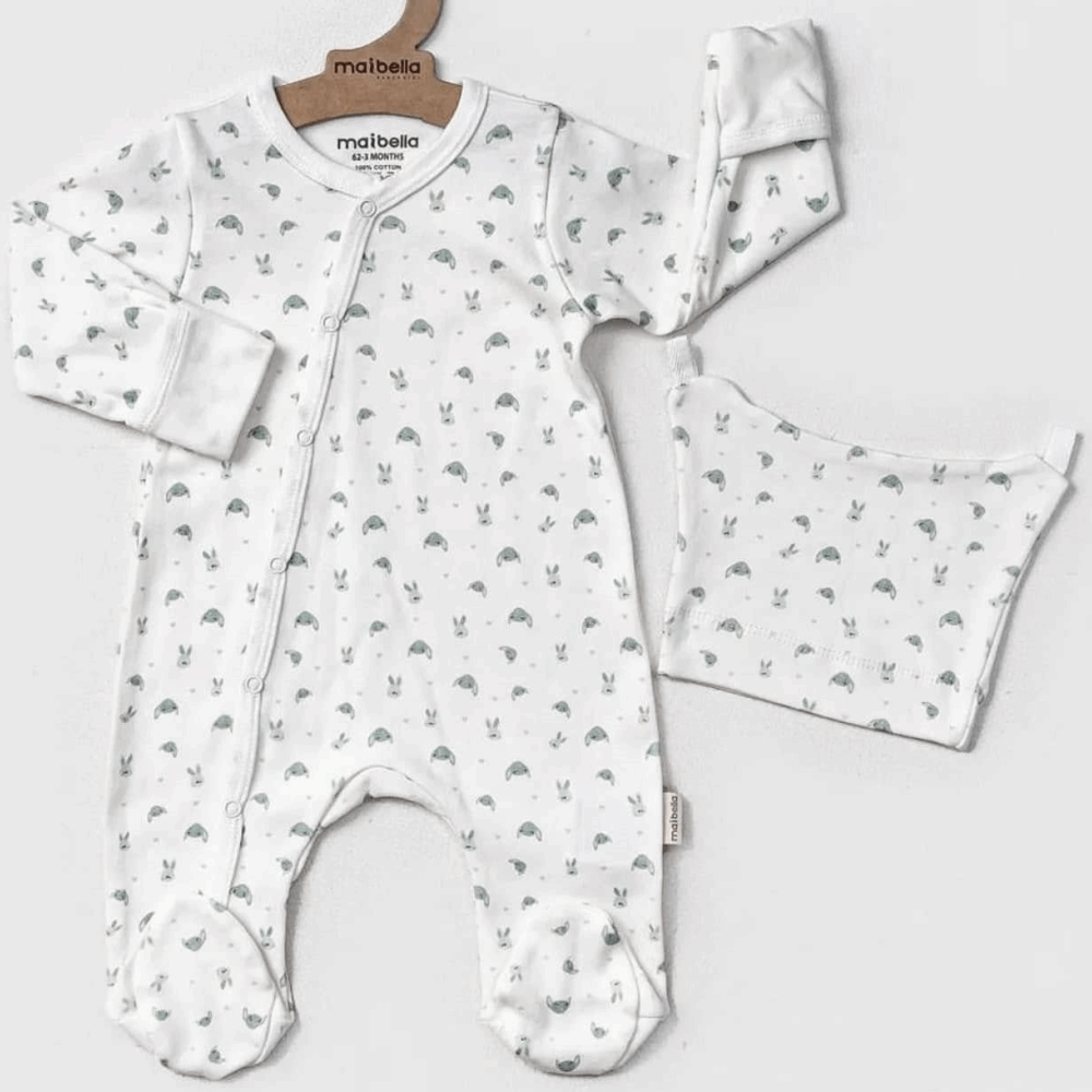 EVERY DAY Set 2in1 Jumpsuit + Cap White
