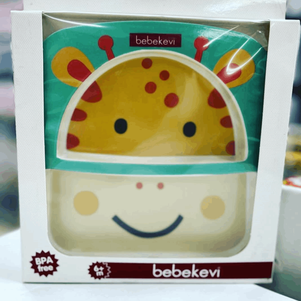 Feeding Feeding Plate Bebekevi Multicolored