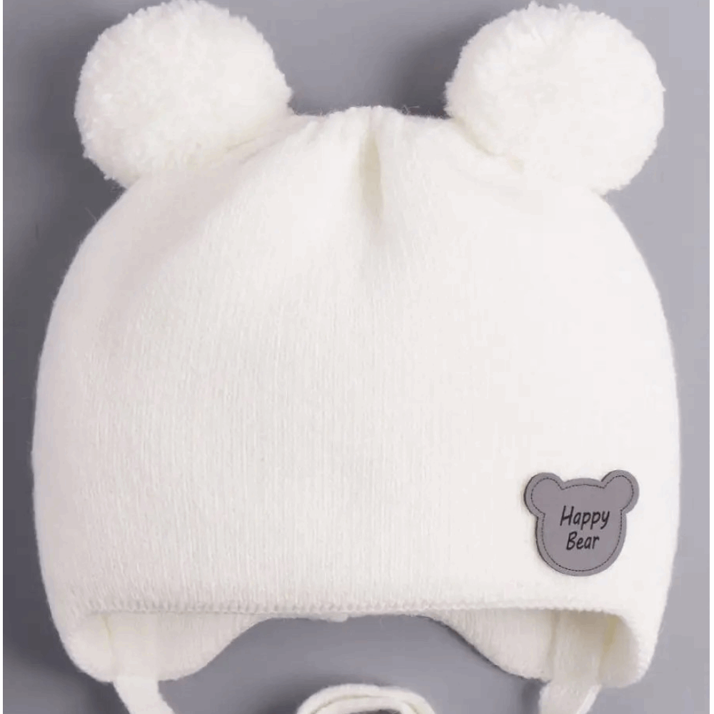 Accessories Warm Hats With 2 Bubons