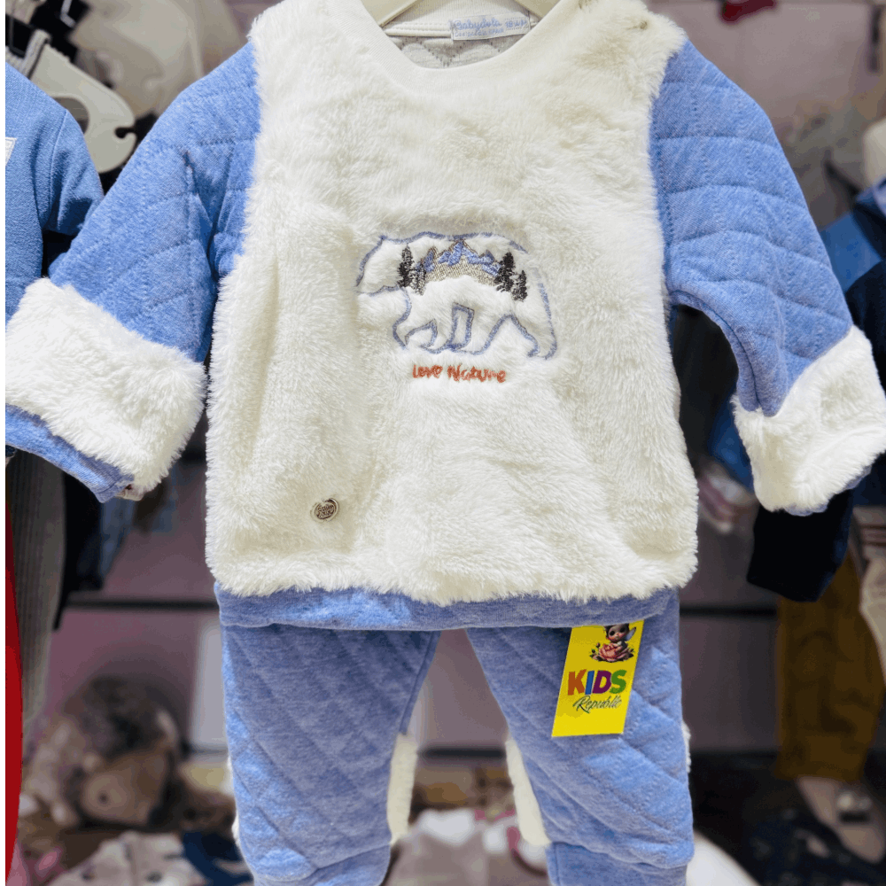 HOMEWEAR Soft Blue Double Set